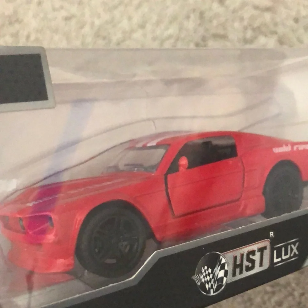 Red Mustang Toy Car